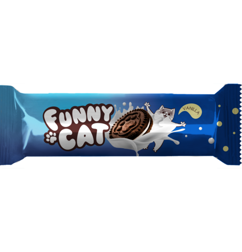 Печенье - сэндвич Funny Cat 95 г.
